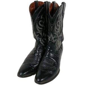 Dan Post Milwaukee Boots Men's 11 EW Leather Black DP 2110 R Cowboy Western